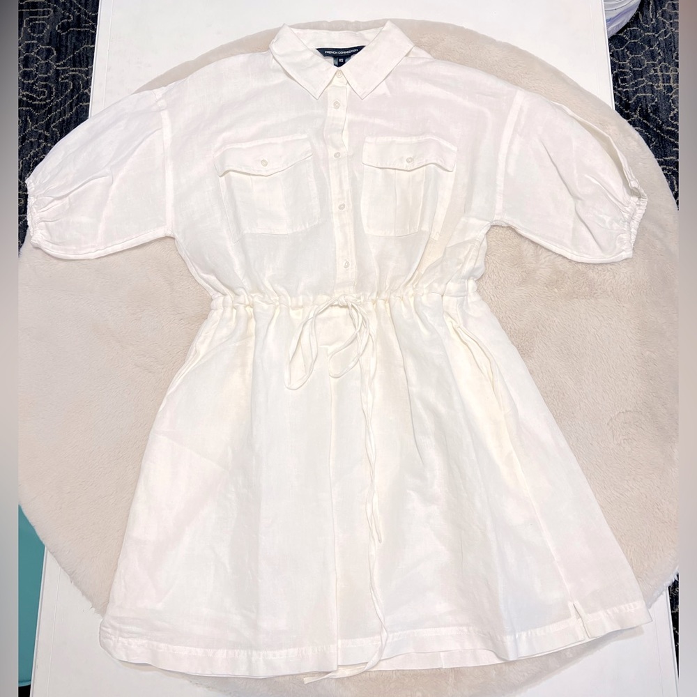 Tie Waist Shirtdress